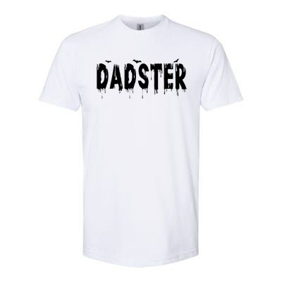 Dadster Couple Matching Family Mom Dad Halloween Party Softstyle® CVC T-Shirt