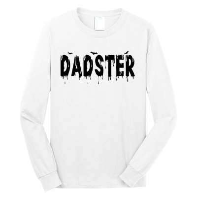 Dadster Couple Matching Family Mom Dad Halloween Party Long Sleeve Shirt