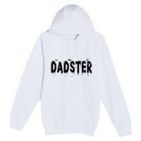 Dadster Couple Matching Family Mom Dad Halloween Party Premium Pullover Hoodie