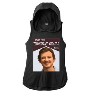 Dangerous Chair Mugshot April 2024 Leave Them Broadway Chairs Alon Ladies PosiCharge Tri-Blend Wicking Draft Hoodie Tank