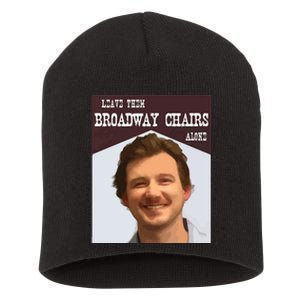 Dangerous Chair Mugshot April 2024 Leave Them Broadway Chairs Alon Short Acrylic Beanie