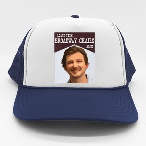 Dangerous Chair Mugshot April 2024 Leave Them Broadway Chairs Alon Trucker Hat