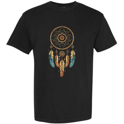 Dream Catcher Native American Tribal Garment-Dyed Heavyweight T-Shirt