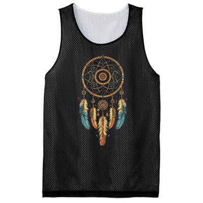 Dream Catcher Native American Tribal Mesh Reversible Basketball Jersey Tank