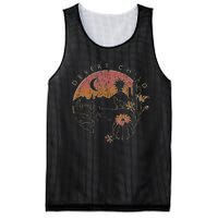 Desert Child Night Landscape Outline Mesh Reversible Basketball Jersey Tank