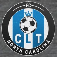 Distressed Charlotte North Carolina CLT Soccer Jersey T-Shirt