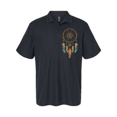 Dream Catcher Native American Tribal Softstyle Adult Sport Polo