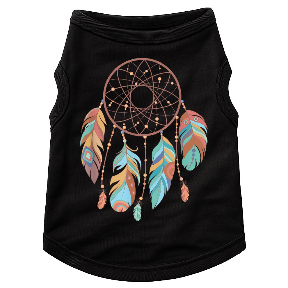 Dream Catcher Native American Feathers Tribal Dreamcatcher Doggie Tank