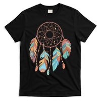 Dream Catcher Native American Feathers Tribal Dreamcatcher T-Shirt