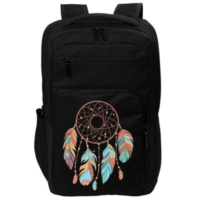 Dream Catcher Native American Feathers Tribal Dreamcatcher Impact Tech Backpack