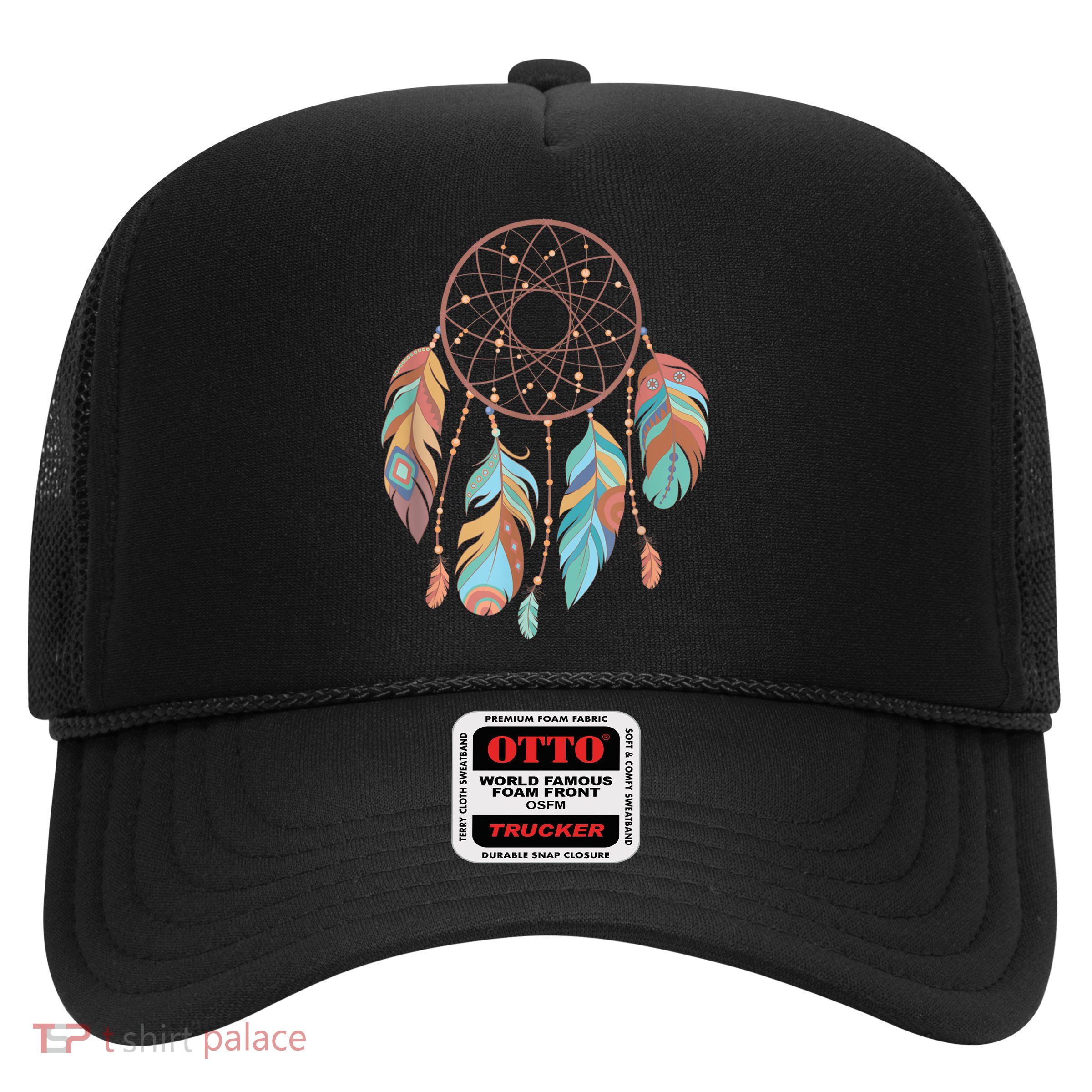 Dream Catcher Native American Feathers Tribal Dreamcatcher Trucker Hat