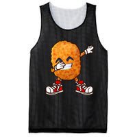 Dabbing Chicken Nuggets Design Mesh Reversible Basketball Jersey Tank