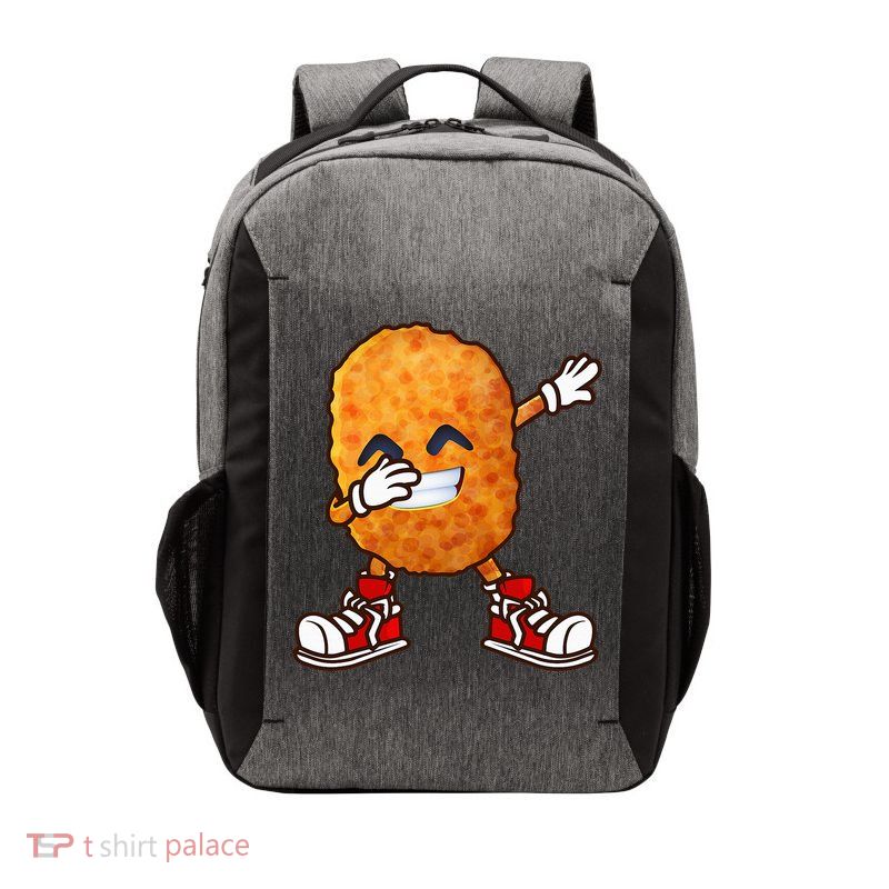 Dabbing Chicken Nuggets Design Vector Backpack