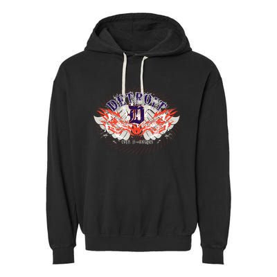 Detroit City Of Angels Garment-Dyed Fleece Hoodie
