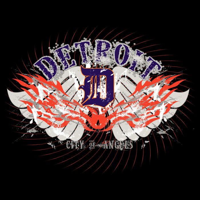 Detroit City Of Angels Backpack