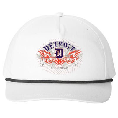 Detroit City Of Angels Snapback Five-Panel Rope Hat