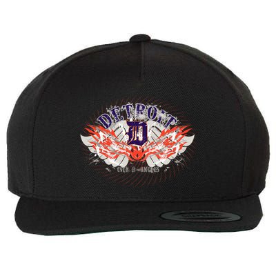 Detroit City Of Angels Wool Snapback Cap