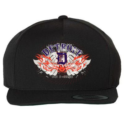 Detroit City Of Angels Wool Snapback Cap