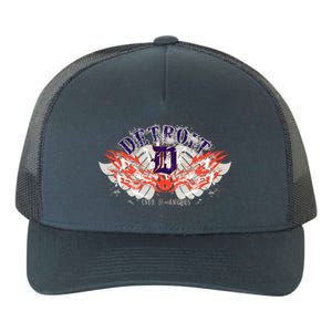 Detroit City Of Angels Yupoong Adult 5-Panel Trucker Hat