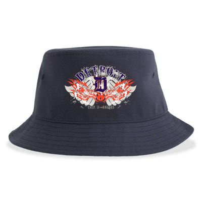 Detroit City Of Angels Sustainable Bucket Hat