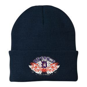 Detroit City Of Angels Knit Cap Winter Beanie