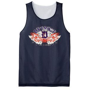 Detroit City Of Angels Mesh Reversible Basketball Jersey Tank