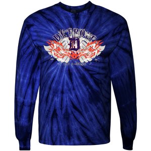 Detroit City Of Angels Tie-Dye Long Sleeve Shirt