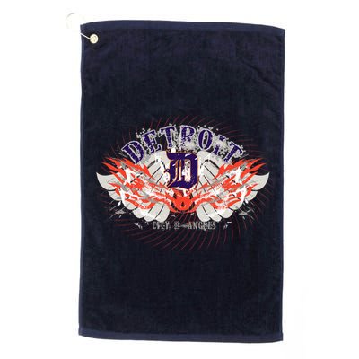 Detroit City Of Angels Golf Towel