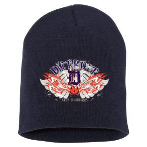 Detroit City Of Angels Short Acrylic Beanie