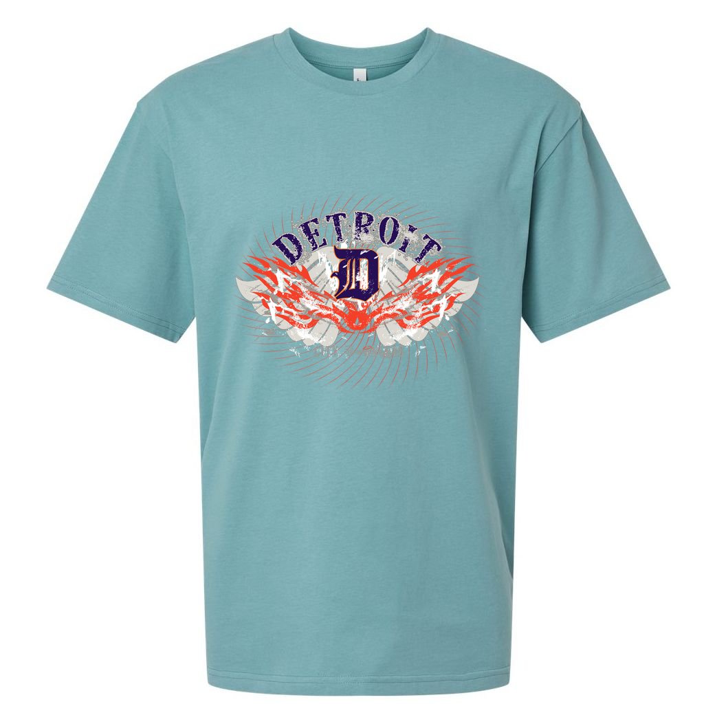 Detroit City Of Angels Sueded Cloud Jersey T-Shirt