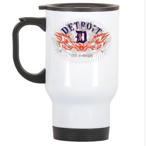 Detroit City Of Angels Stainless Steel Travel Mug