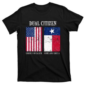 Dual Citizen Of The Usa And Texas Pride T-Shirt