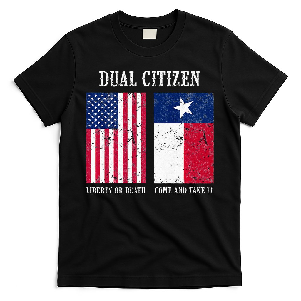 Dual Citizen Of The Usa And Texas Pride T-Shirt