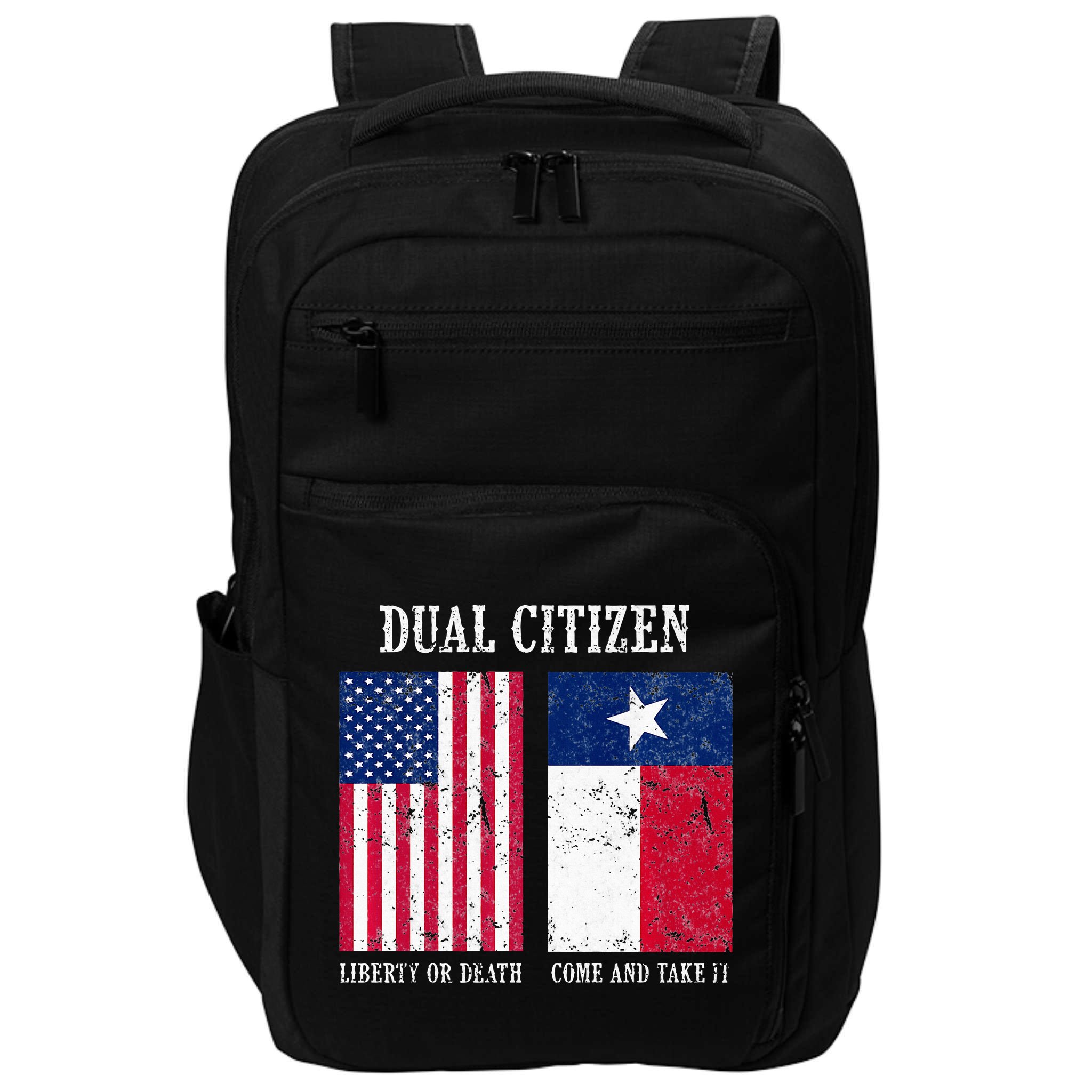 Dual Citizen Of The Usa And Texas Pride Impact Tech Backpack