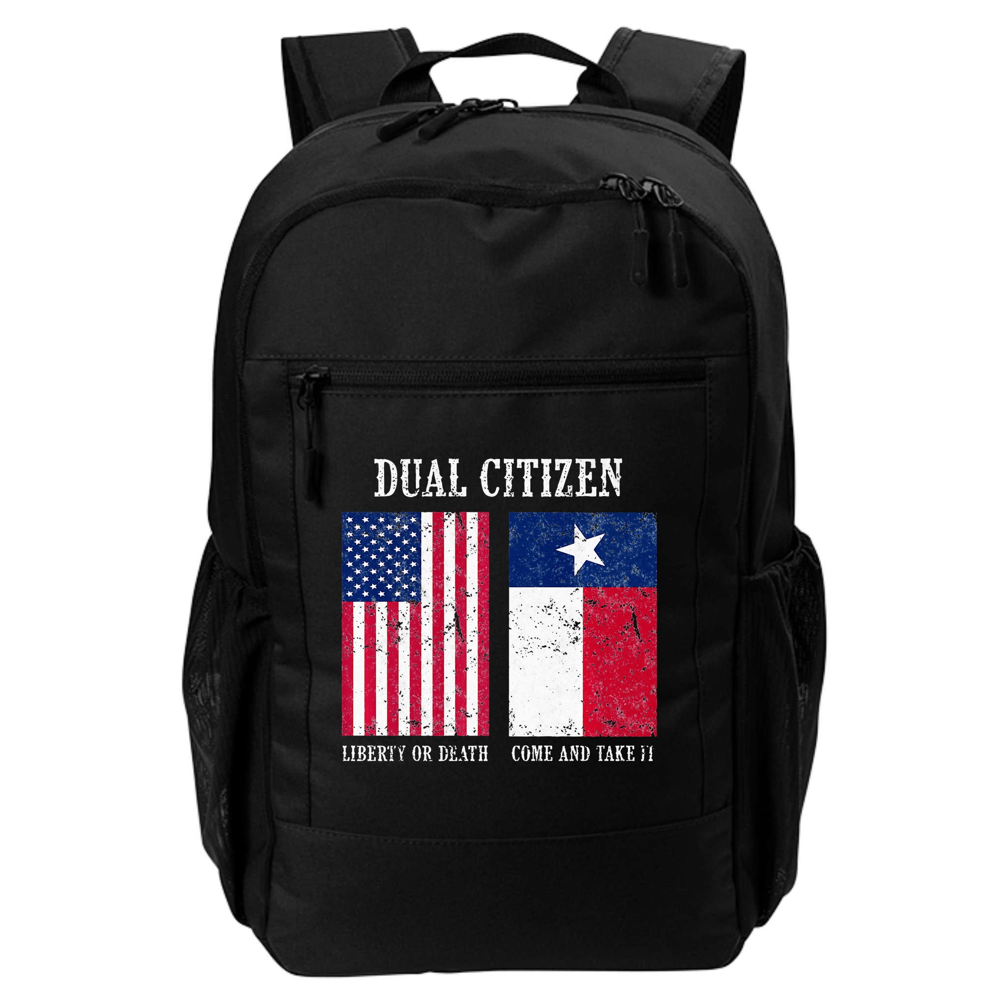 Dual Citizen Of The Usa And Texas Pride Backpack