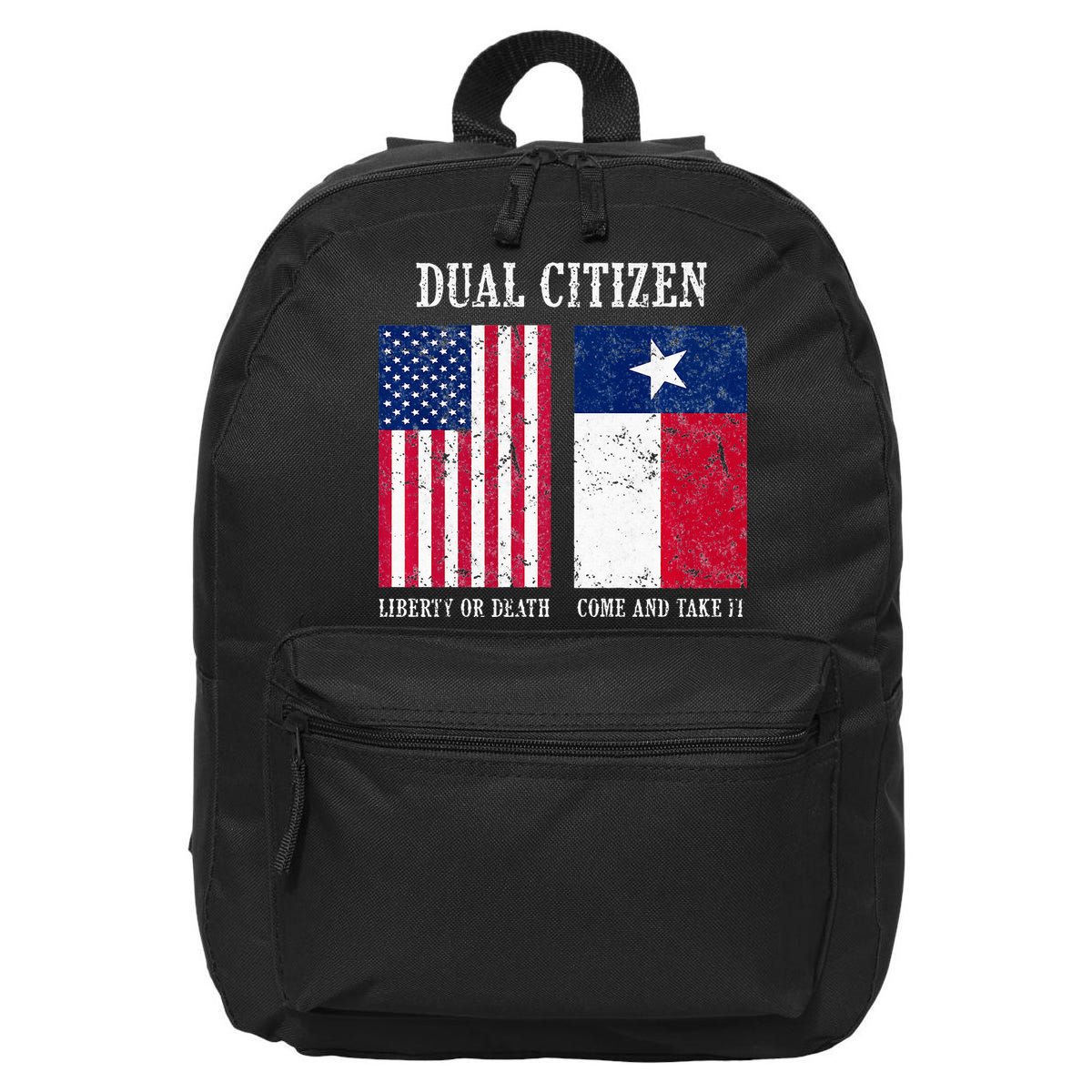 Dual Citizen Of The Usa And Texas Pride 16 in Basic Backpack