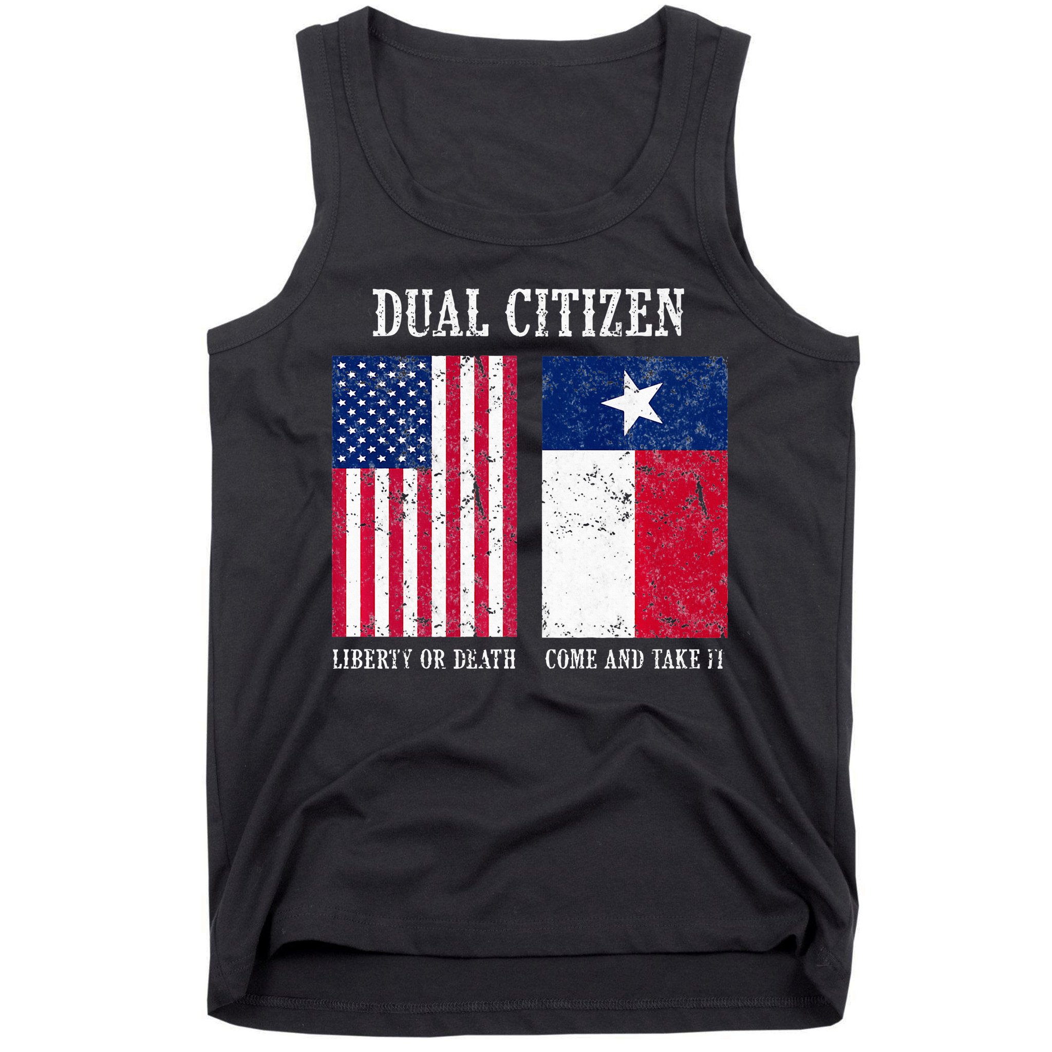Dual Citizen Of The Usa And Texas Pride Tank Top