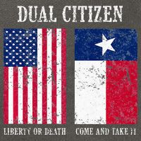 Dual Citizen Of The Usa And Texas Pride Cotton Canvas Backpack
