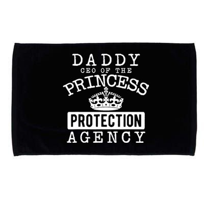 Daddy CEO Of The Princess Protection Agency Microfiber Hand Towel