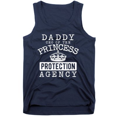 Daddy CEO Of The Princess Protection Agency Tank Top