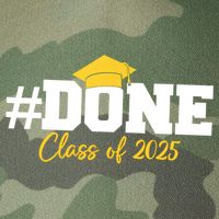 Done Class Of 2025 Legacy Tie Dye Trucker Hat