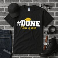 Done Class Of 2025 Tall T-Shirt