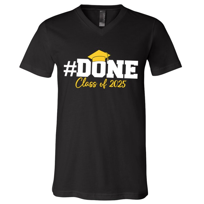 Done Class Of 2025 V-Neck T-Shirt