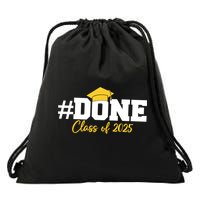 Done Class Of 2025 Drawstring Bag