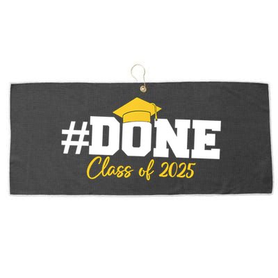 Done Class Of 2025 Large Microfiber Waffle Golf Towel