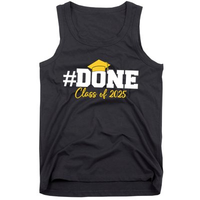 Done Class Of 2025 Tank Top