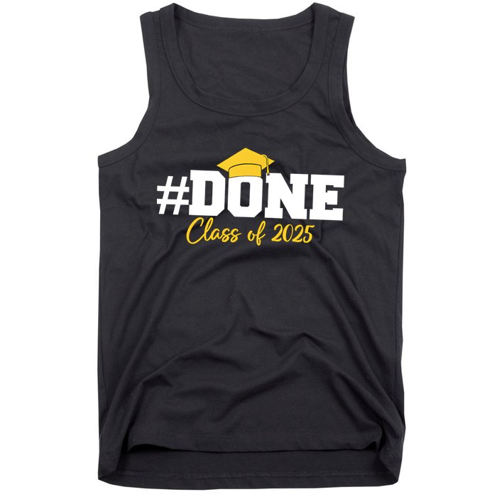 Done Class Of 2025 Tank Top