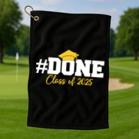 Done Class Of 2025 Golf Towel