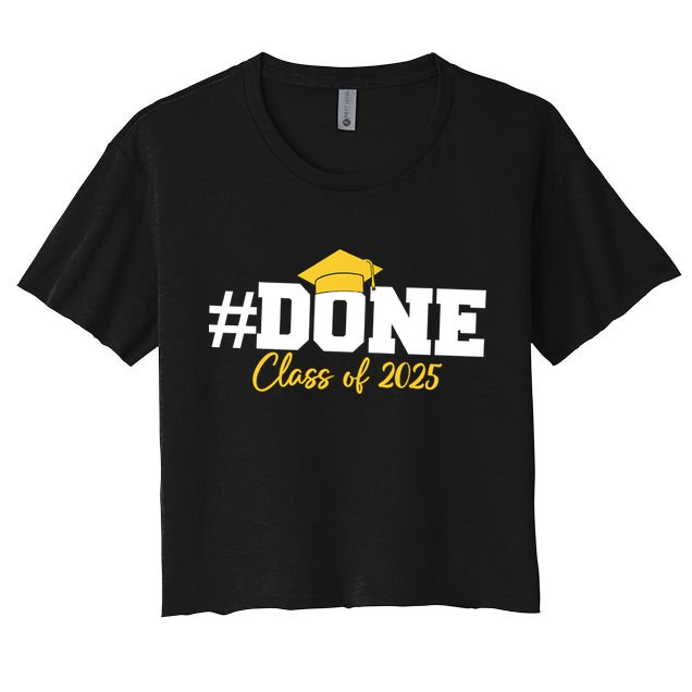Done Class Of 2025 Crop Top