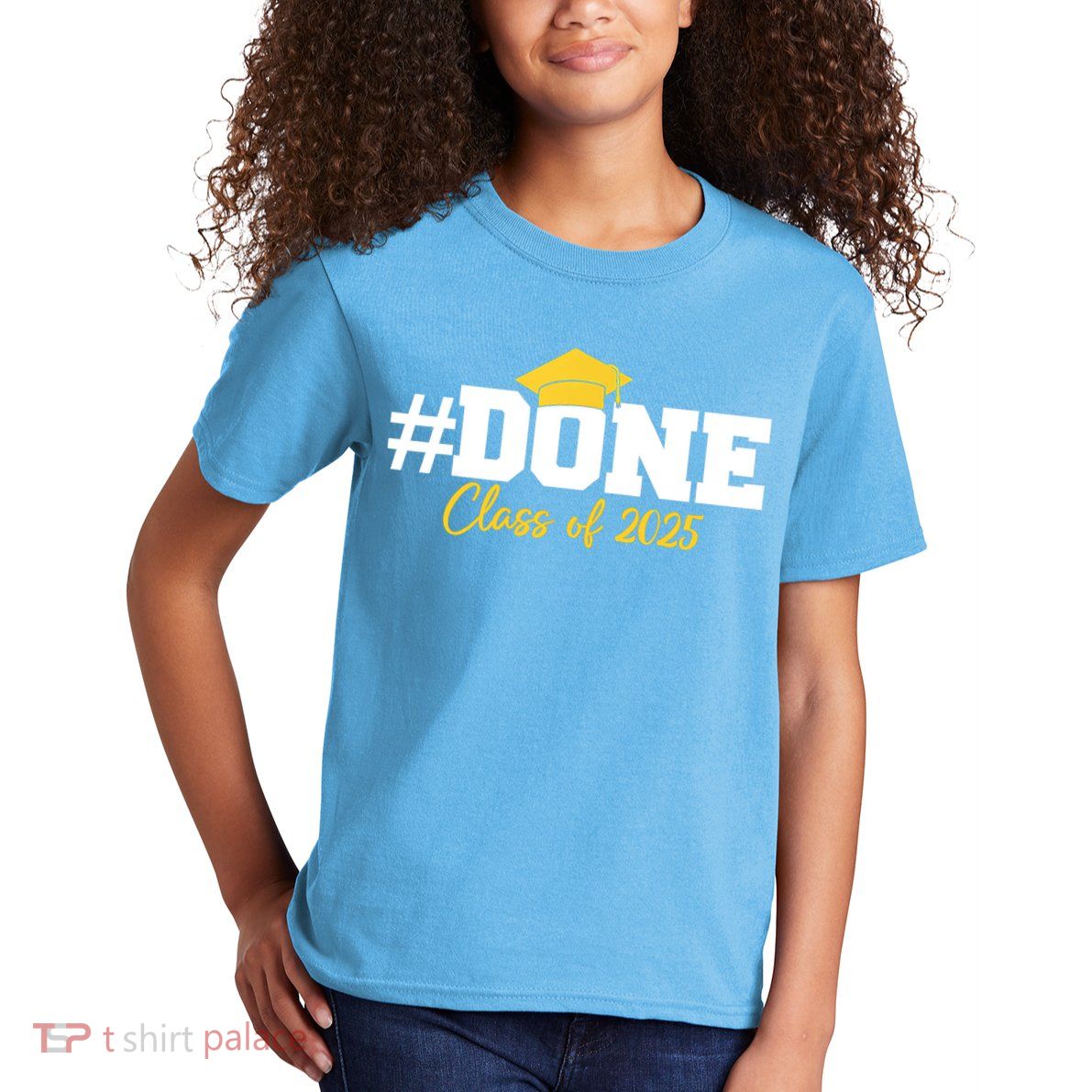 Done Class Of 2025 Kids T-Shirt